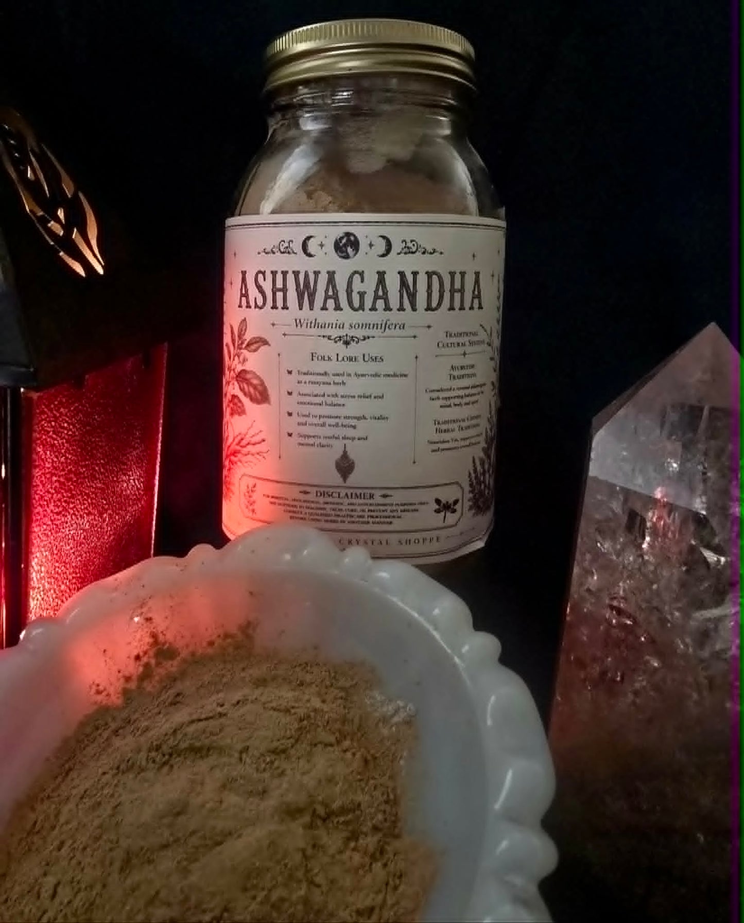 Ashwagandha Root Powder (Withania somnifera)