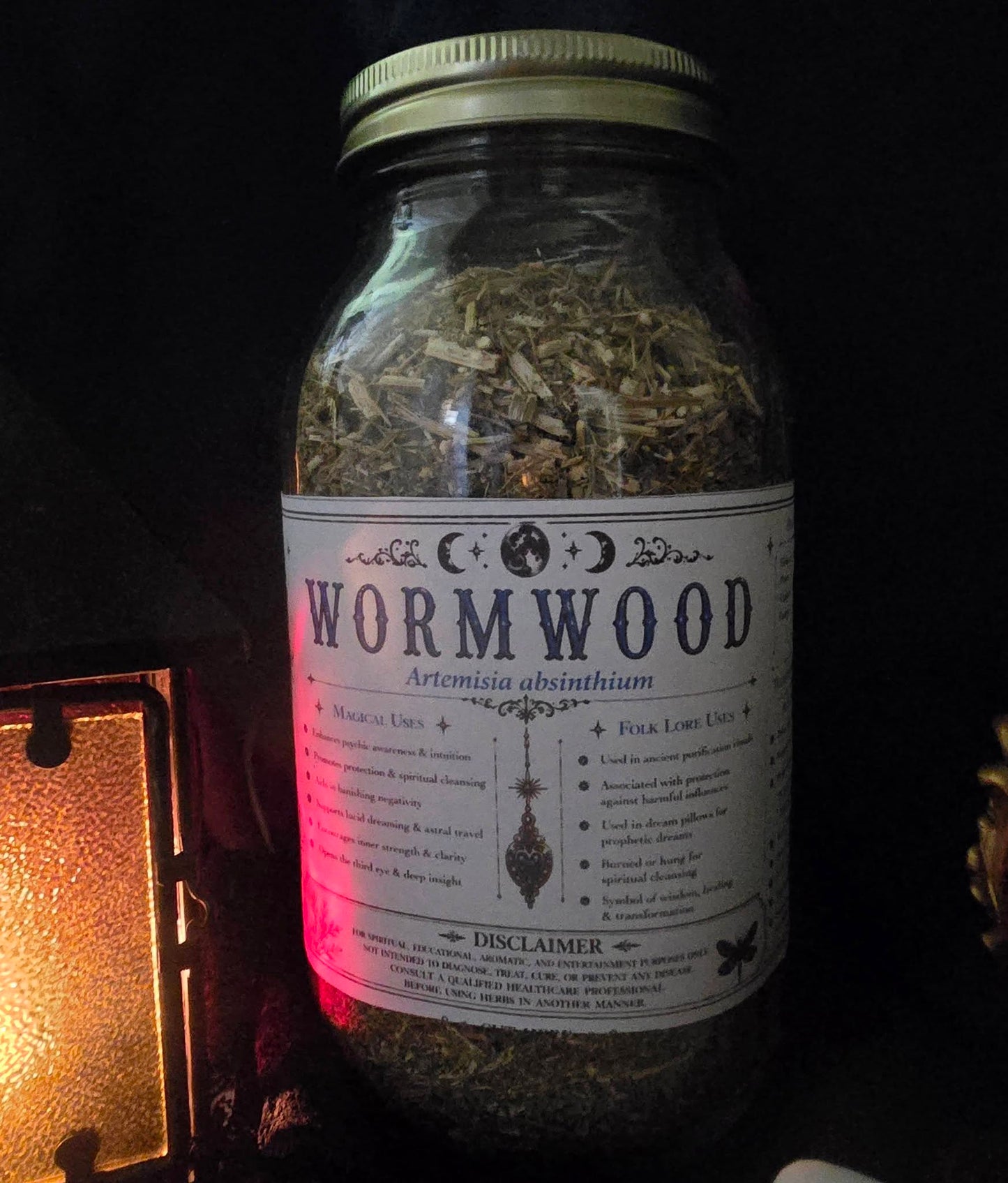 Wormwood (Artemisia absinthium) Wild Crafted