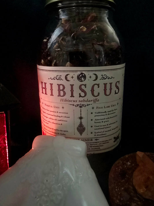 Hibiscus Flower Whole (Hibiscus sabdariffa) Organic