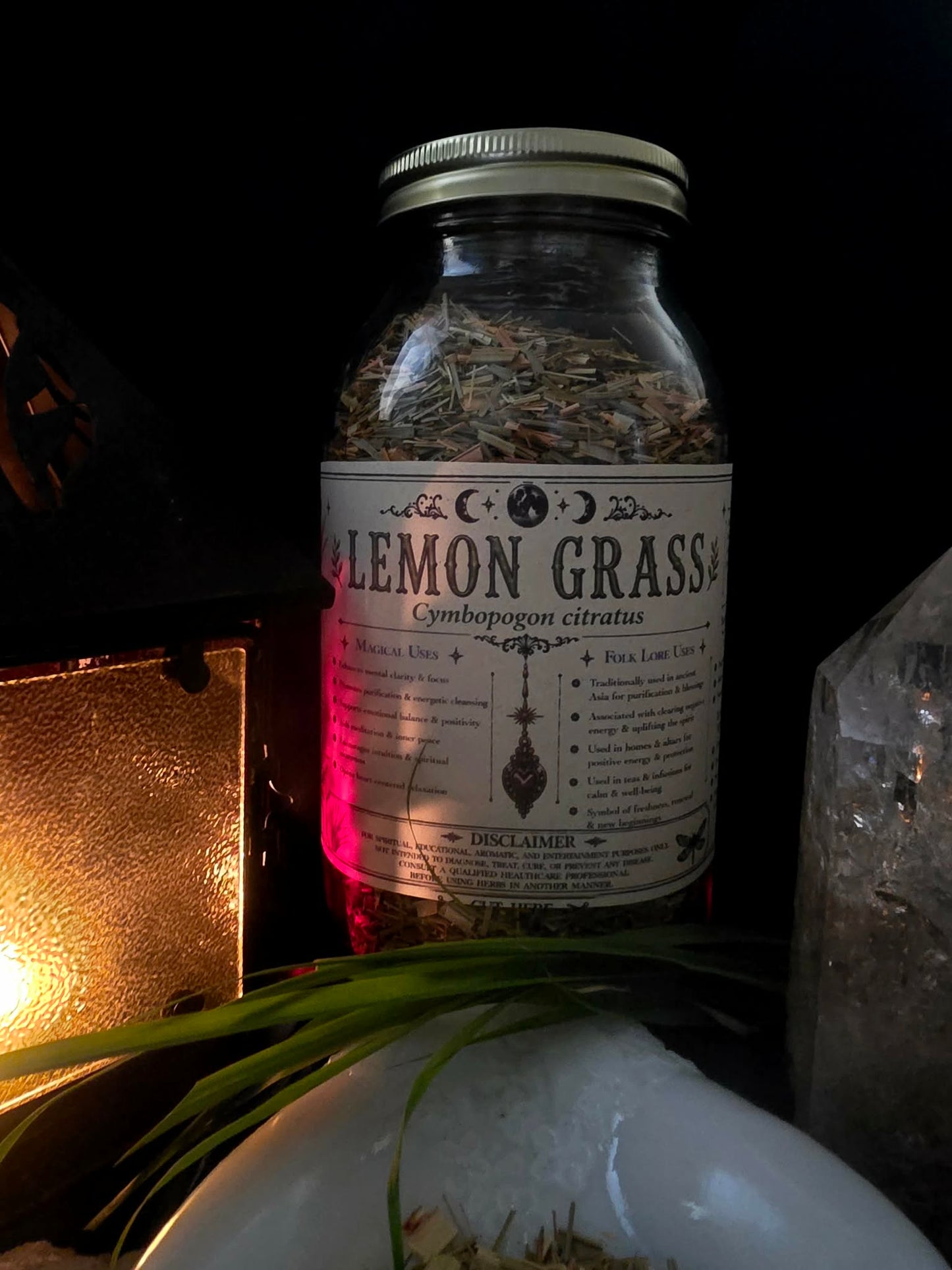 Lemongrass (Cymbopogon citratus) Organic