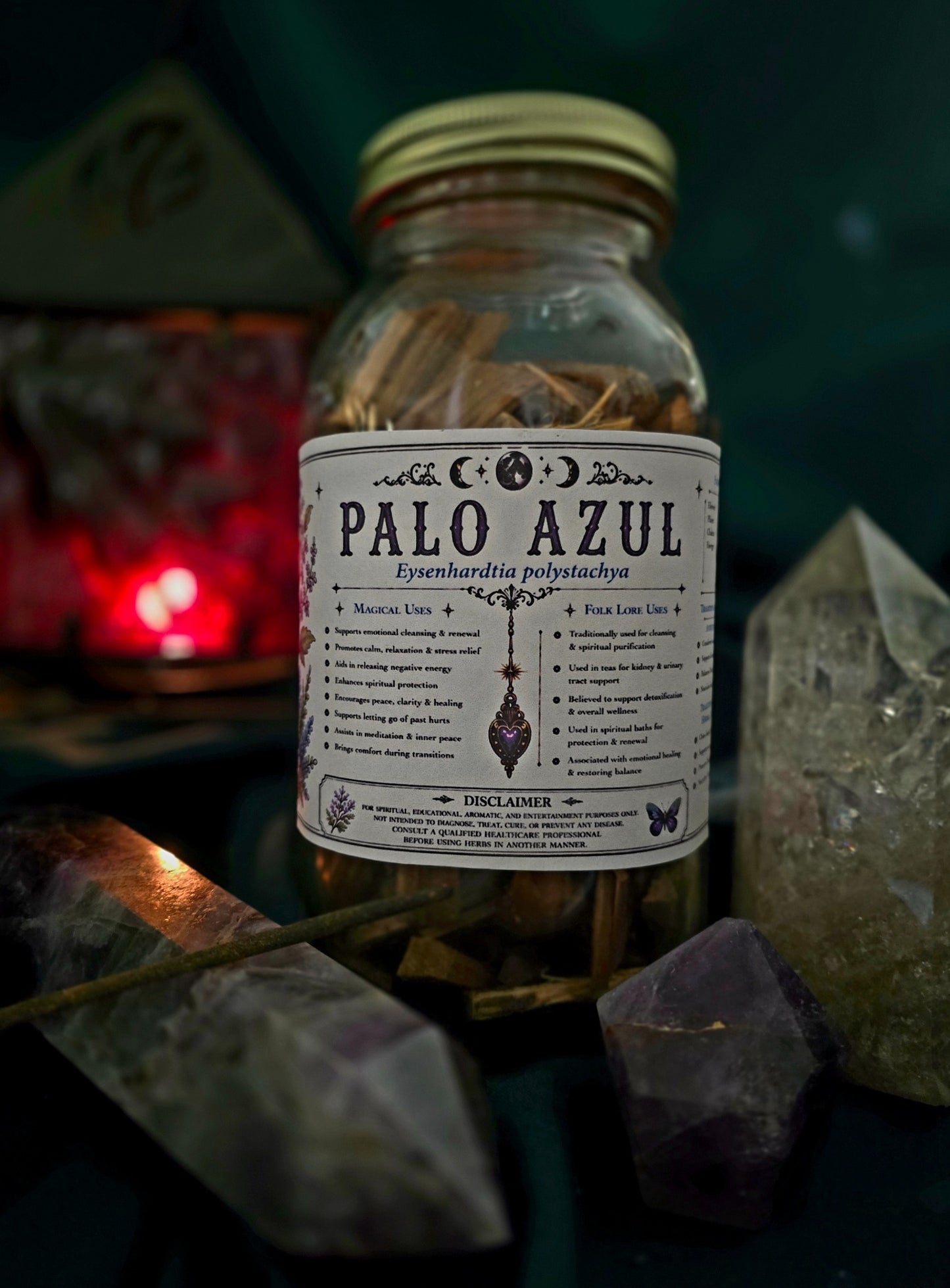 Palo Azul Bark (Eysenhardtia polystachya) Organic