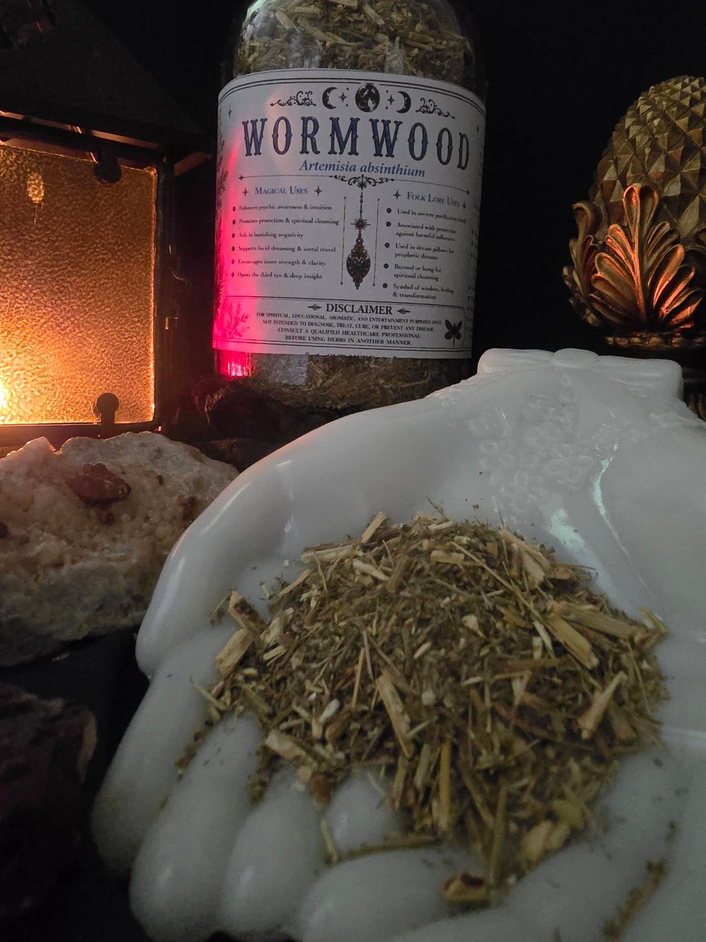 Wormwood (Artemisia absinthium) Wild Crafted